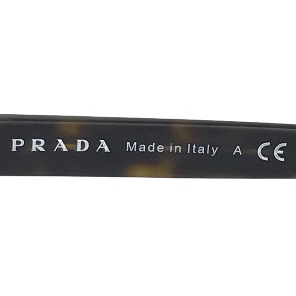 PRADA Eyeglasses Frames VPR 64R LAH-1O1 Square Tortoise Full Rim 53-19-145